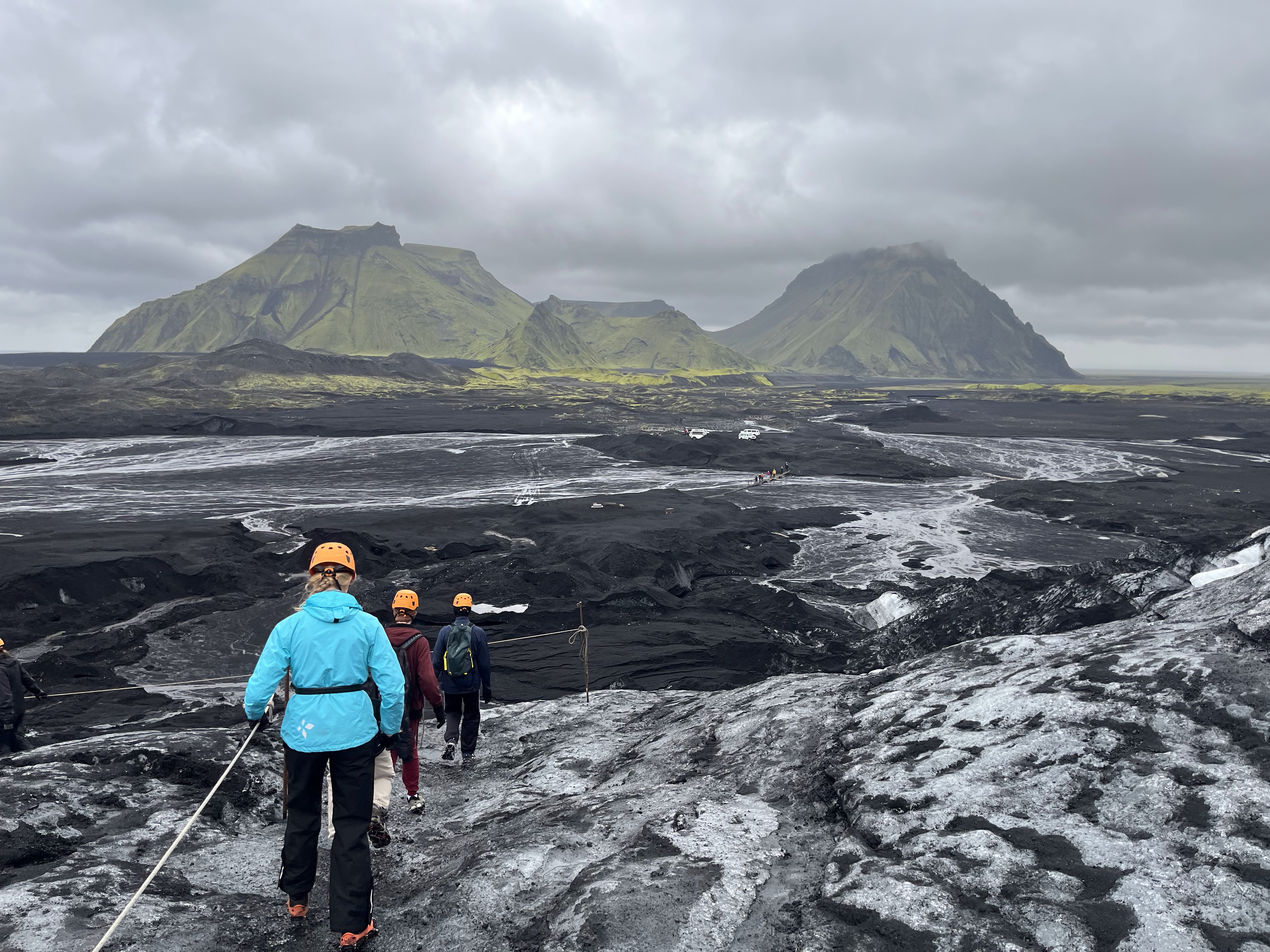 Myrdalsjokull glacier