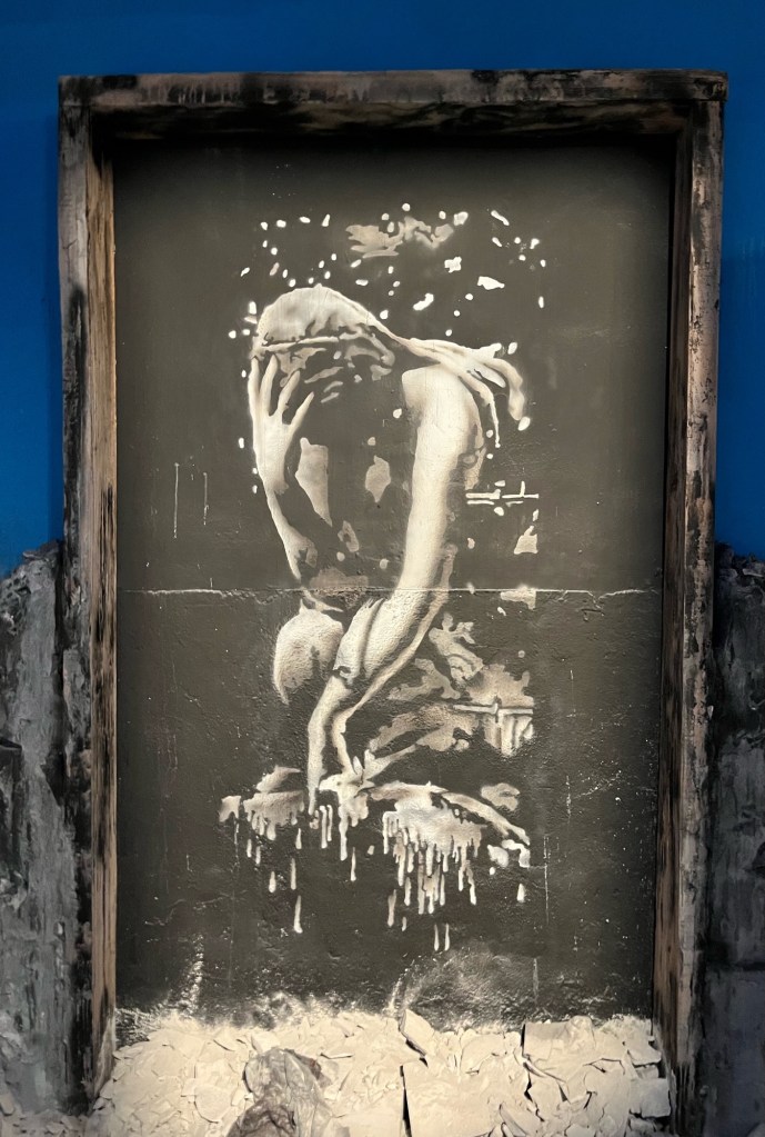 Weeping Goddess, Banksy